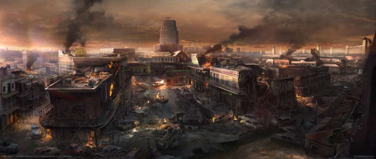 Wolfenstein 2: The New Colossus ultrawide fond d'cran 09