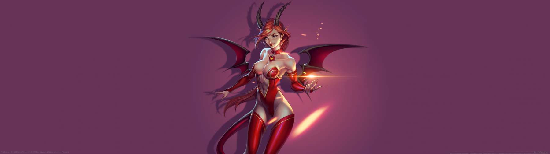 World of Warcraft fan art superwide fond d'cran 03