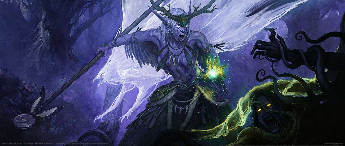 World of Warcraft fan art fond d'cran
