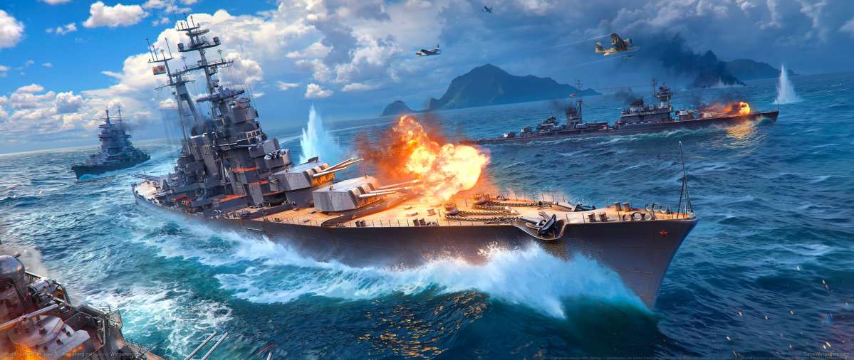 World of Warships ultrawide fond d'cran 10