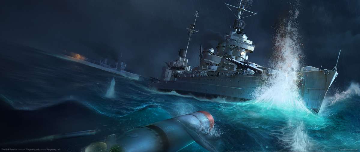 World of Warships ultrawide fond d'cran 12