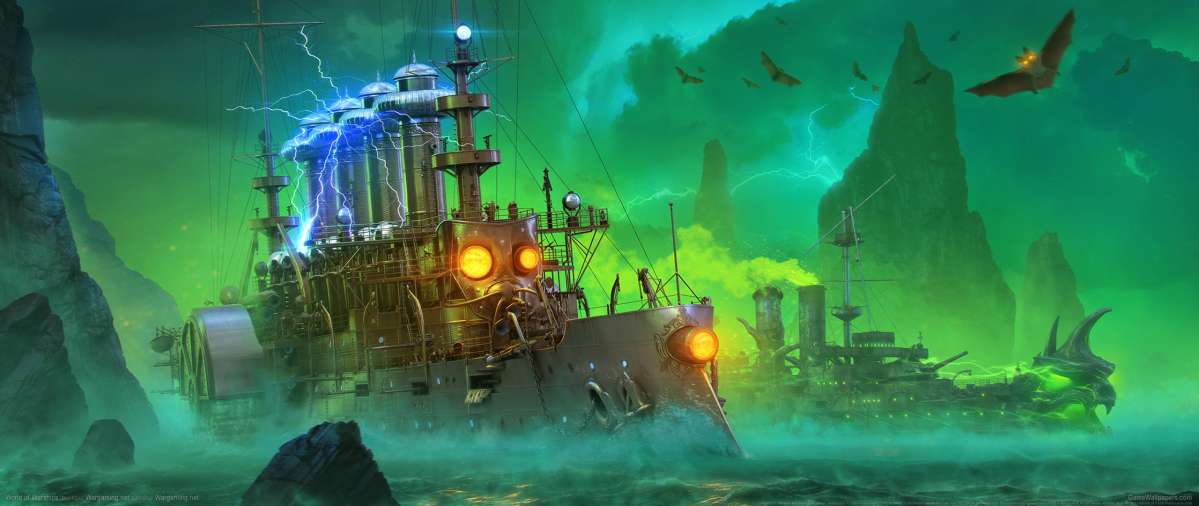 World of Warships ultrawide fond d'cran 14