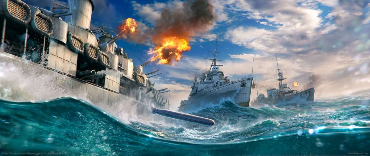 World of Warships ultrawide fond d'cran 15