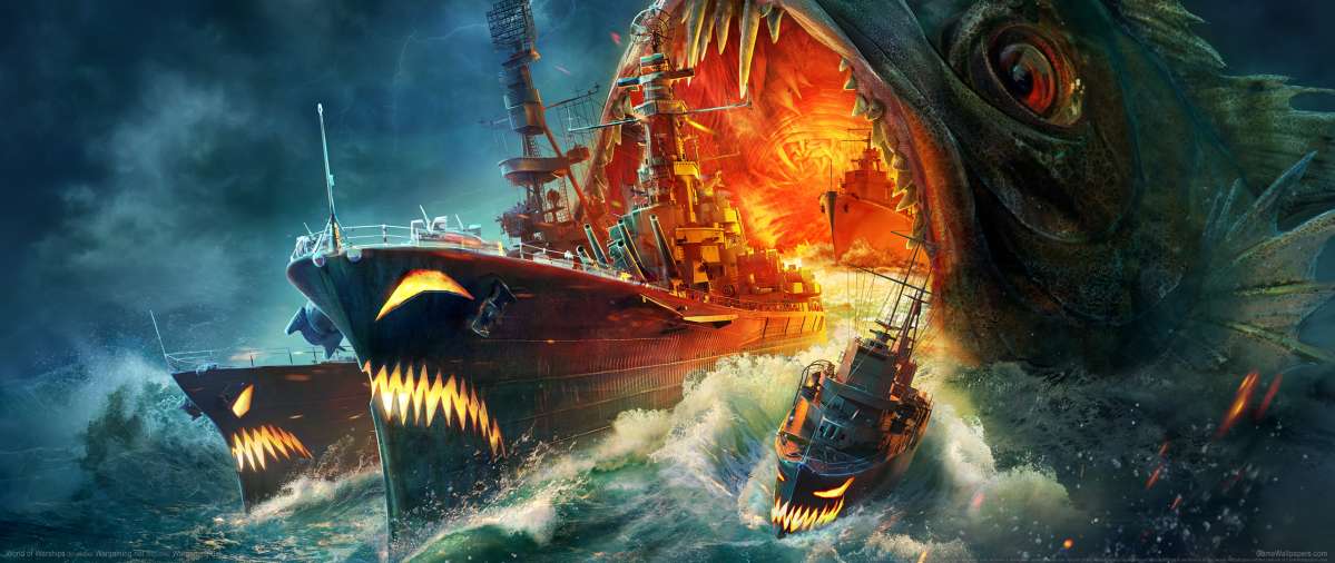 World of Warships ultrawide fond d'cran 19