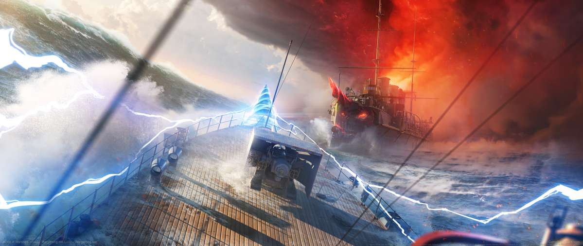 World of Warships ultrawide fond d'cran 21