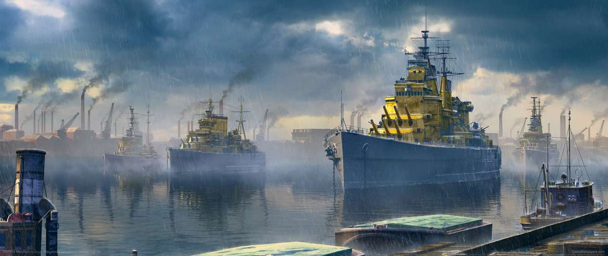 World of Warships ultrawide fond d'cran 24