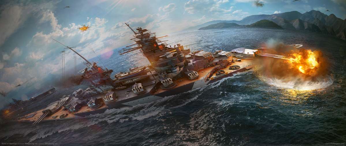 World of Warships ultrawide fond d'cran 27