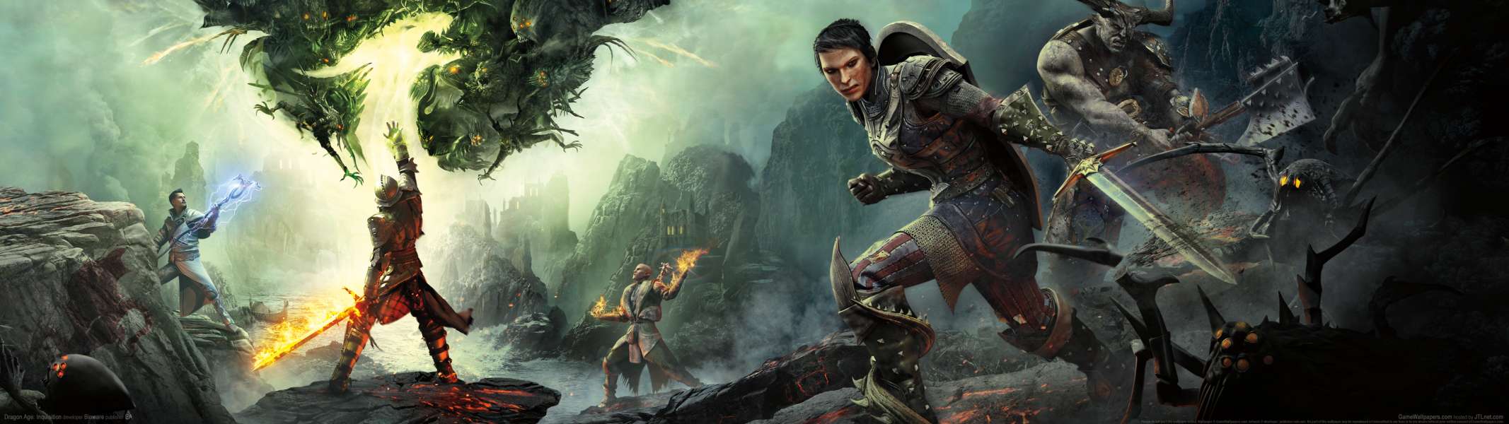 Dragon Age: Inquisition dual screen fond d'cran