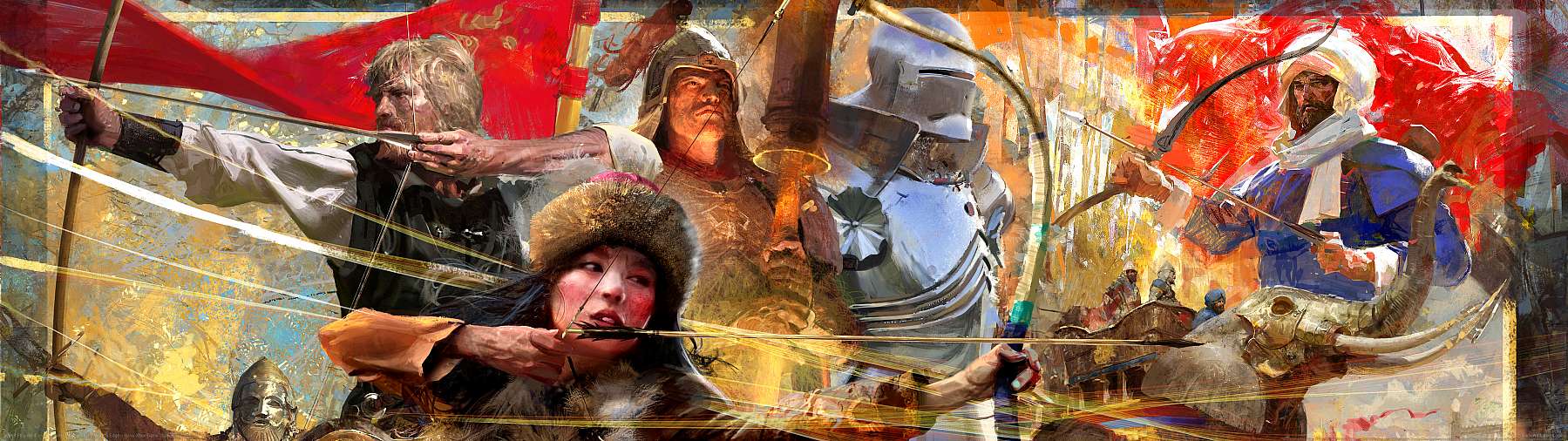 Age of Empires 4 superwide fond d'cran 02
