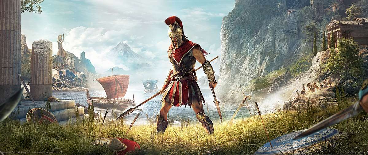 Assassin's Creed: Odyssey ultrawide fond d'cran 01