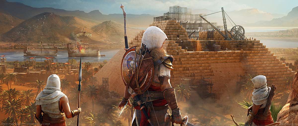 Assassin's Creed: Origins ultrawide fond d'cran 13