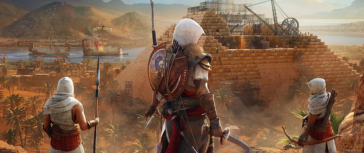 Assassin's Creed: Origins ultrawide fond d'cran 14