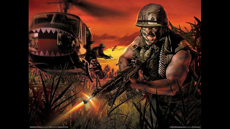 Battlefield Vietnam fond d'cran