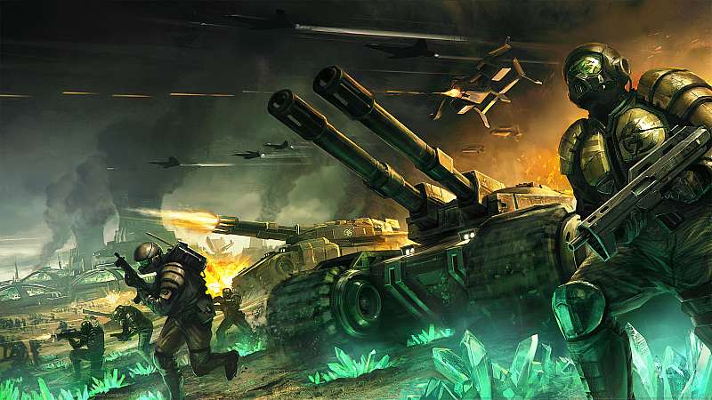 Command & Conquer: Tiberium Alliances fond d'cran