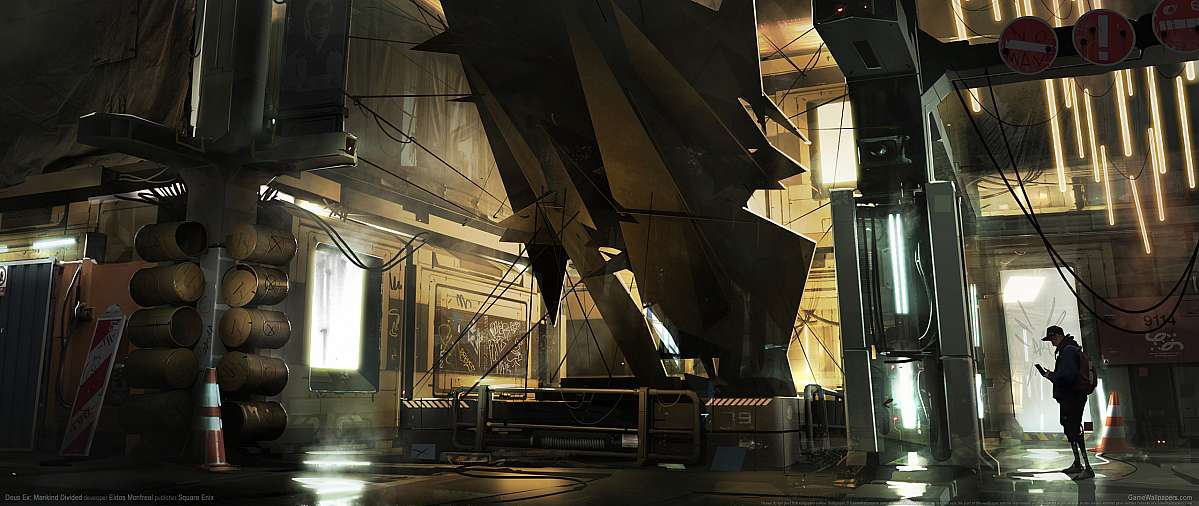 Deus Ex: Mankind Divided ultrawide fond d'cran 05
