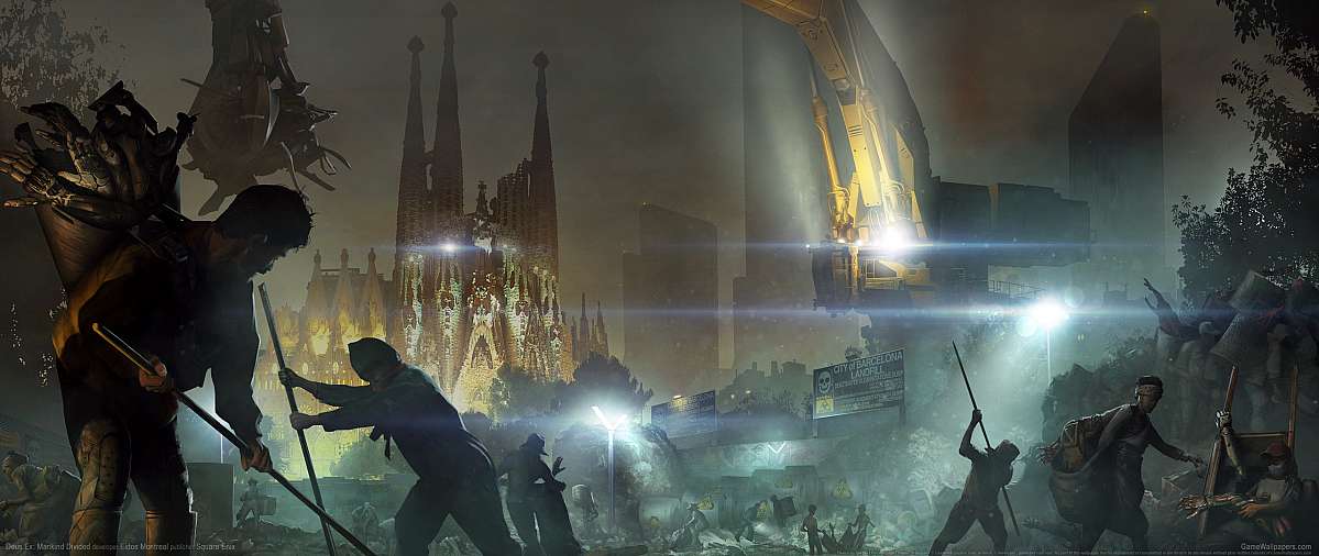 Deus Ex: Mankind Divided ultrawide fond d'cran 15