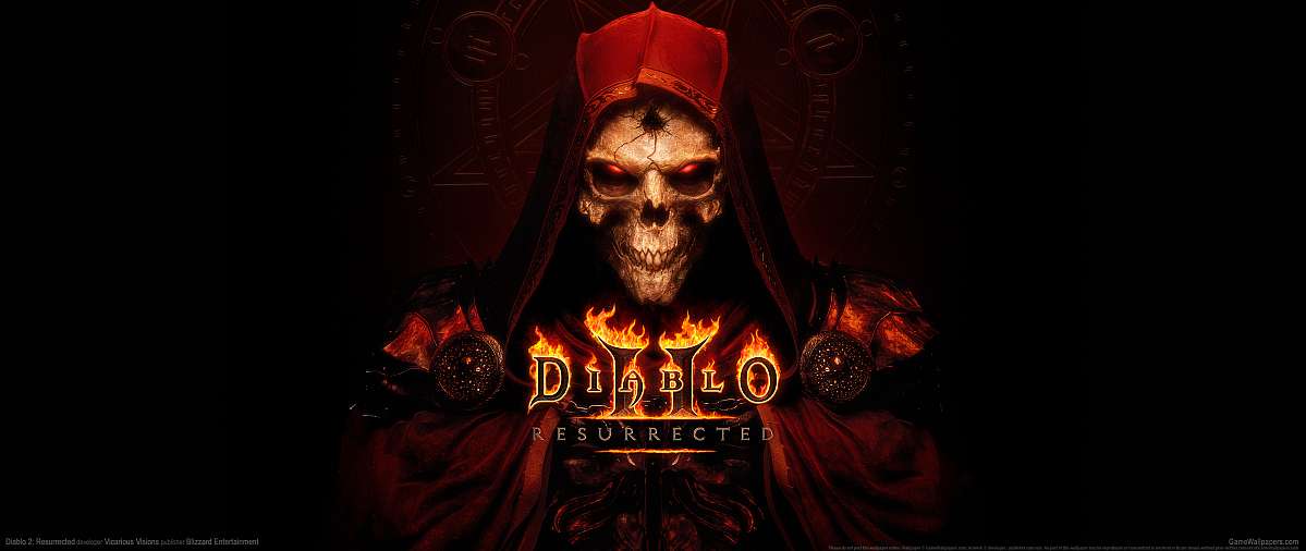 Diablo 2: Resurrected ultrawide fond d'cran 01