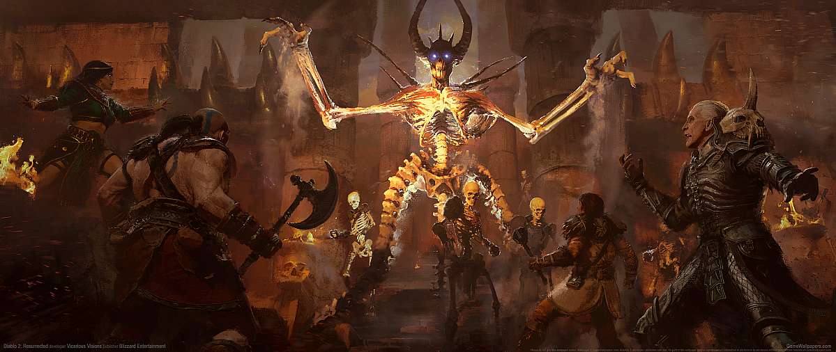 Diablo 2: Resurrected ultrawide fond d'cran 04
