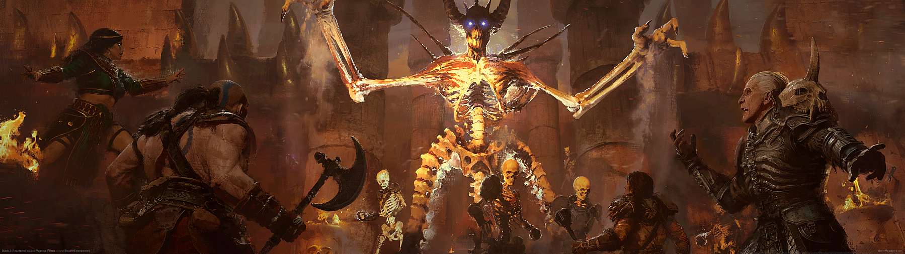 Diablo 2: Resurrected superwide fond d'cran 04