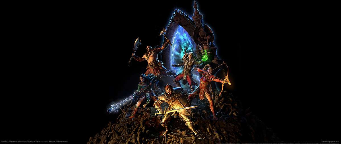 Diablo 2: Resurrected ultrawide fond d'cran 07