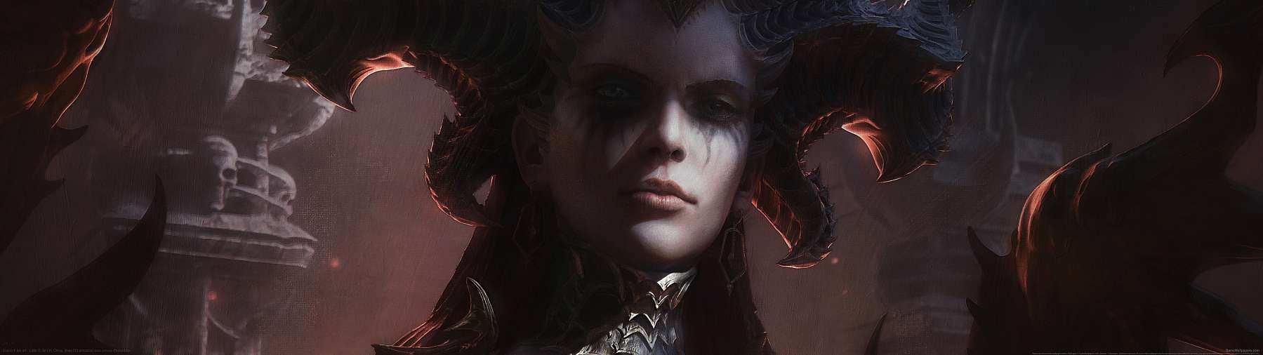 Diablo 4 fan art superwide fond d'écran 04