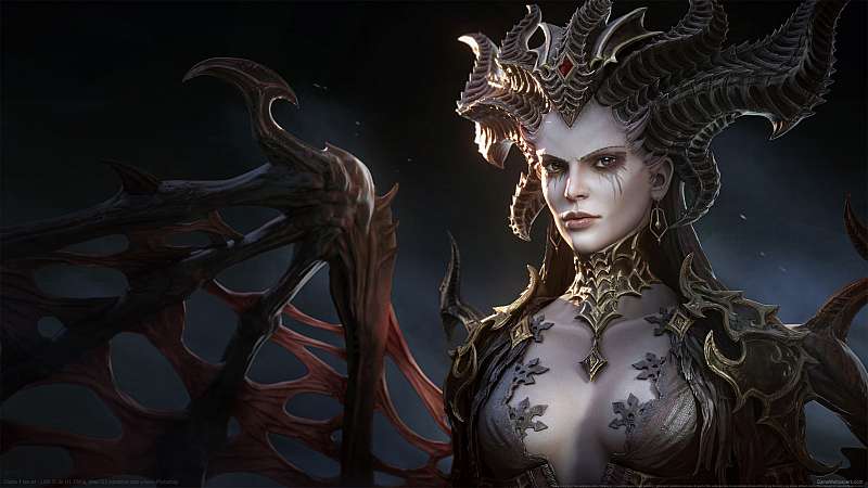 Diablo 4 fan art fond d'écran