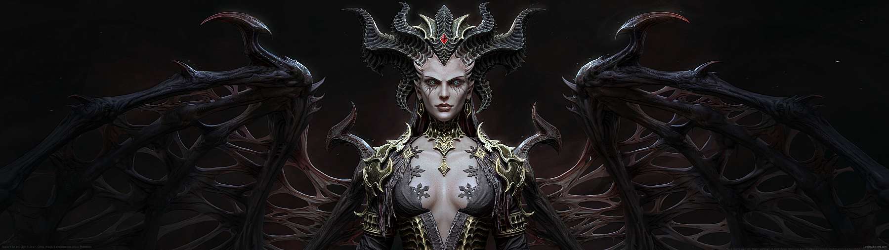Diablo 4 fan art superwide fond d'écran 06