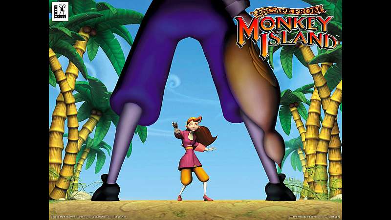 Escape from Monkey Island fond d'écran