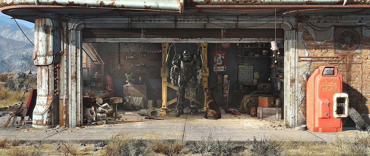 Fallout 4 ultrawide fond d'cran 01