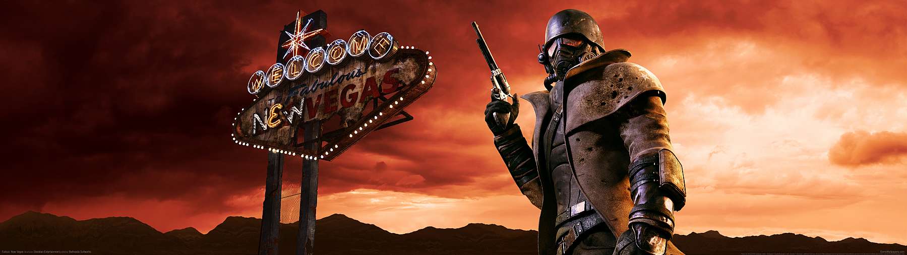 Fallout: New Vegas superwide fond d'cran 01