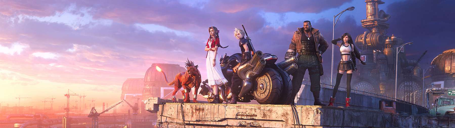 Final Fantasy VII Remake Intergrade superwide fond d'cran 01