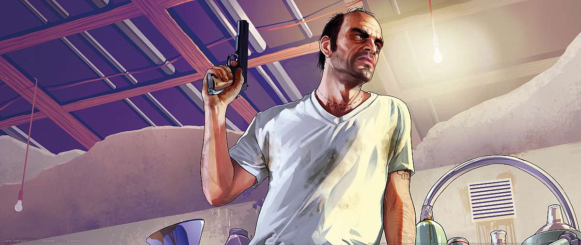 Grand Theft Auto 5 ultrawide fond d'cran 07