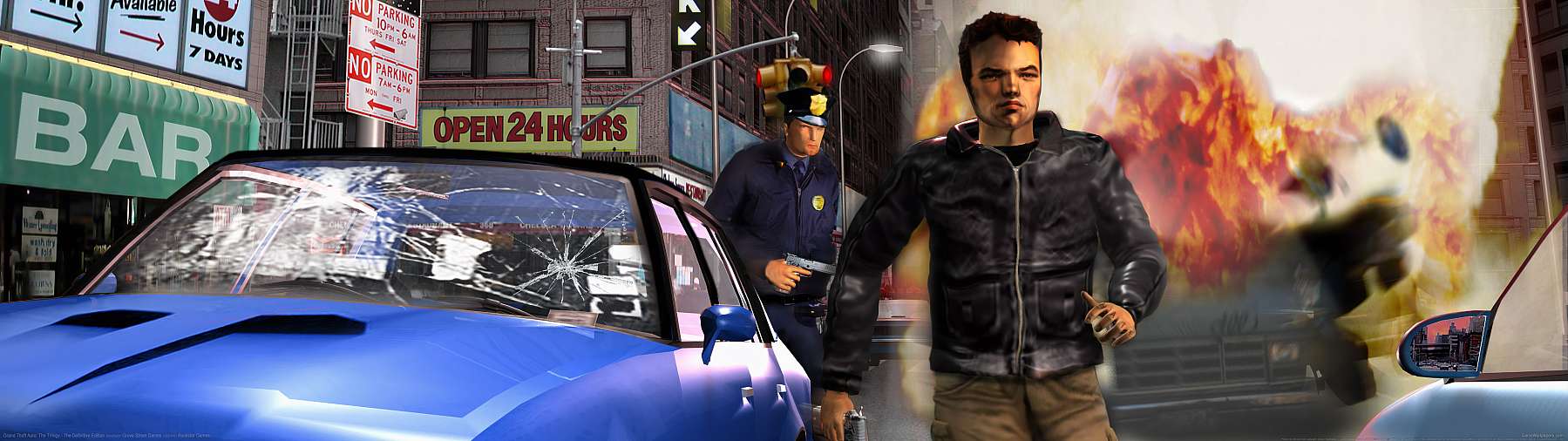 Grand Theft Auto: The Trilogy - The Definitive Edition fond d'cran