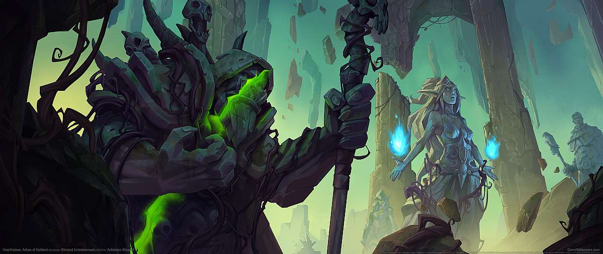 Hearthstone: Ashes of Outland fond d'cran