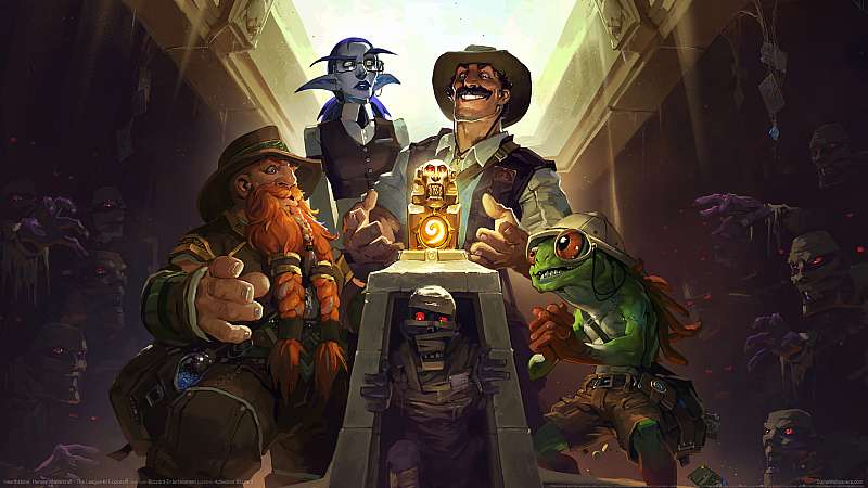 Hearthstone: Heroes of Warcraft - The League of Explorers fond d'cran