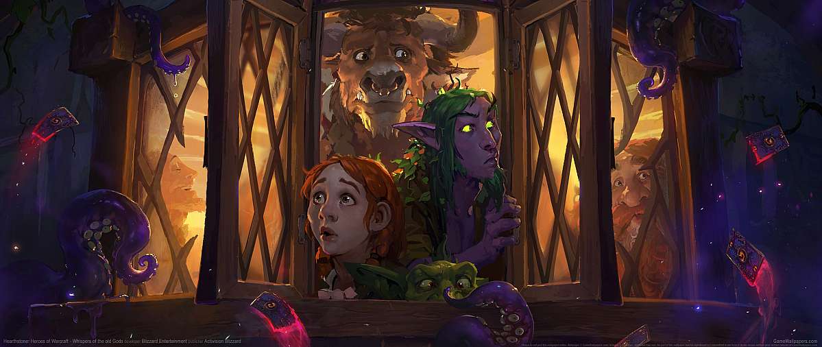 Hearthstone: Heroes of Warcraft - Whispers of the old Gods fond d'cran