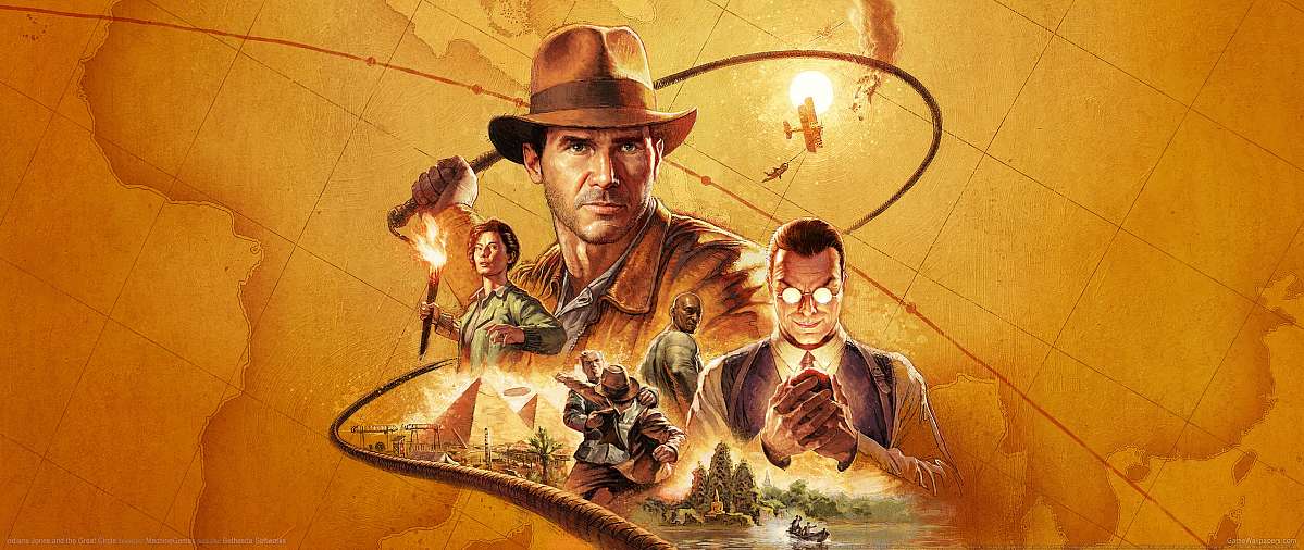 Indiana Jones and the Great Circle ultrawide fond d'cran 01