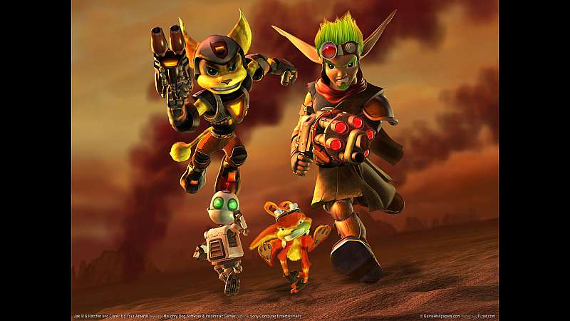 Jak 3 & Ratchet and Clank: Up Your Arsenal fond d'cran