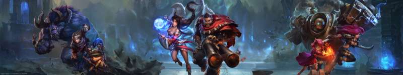 League of Legends triple screen fond d'cran