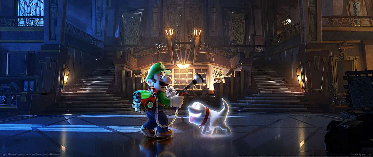 Luigi's Mansion 3 ultrawide fond d'cran 02