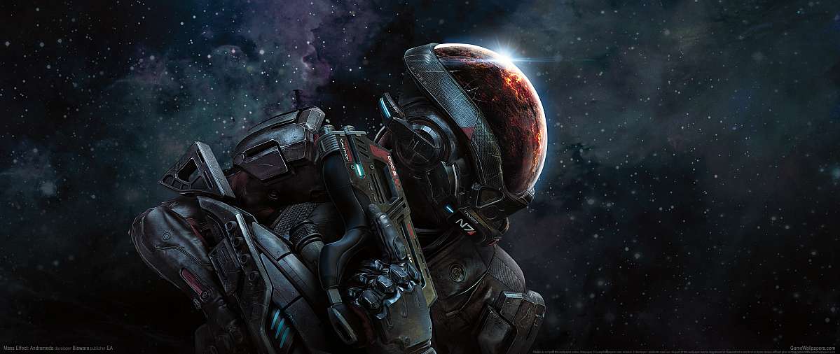 Mass Effect: Andromeda ultrawide fond d'cran 01