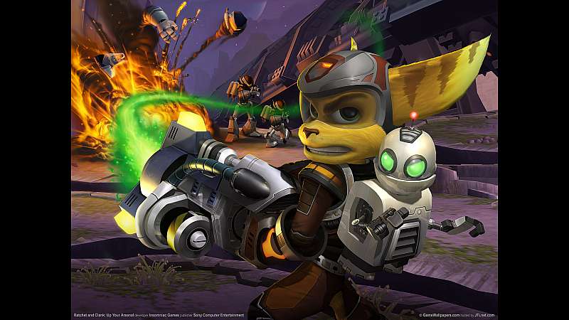 Ratchet and Clank: Up Your Arsenal fond d'cran