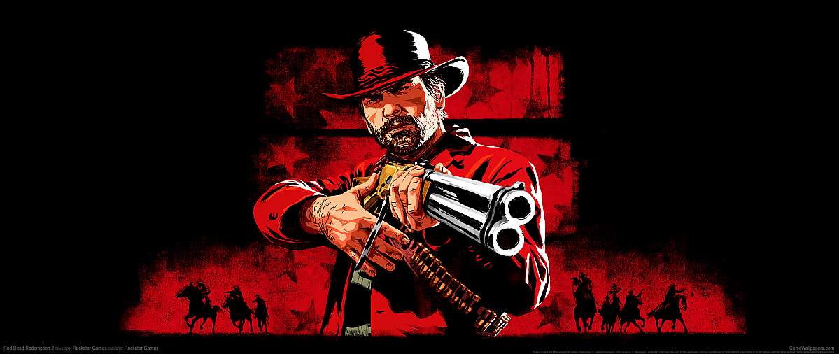 Red Dead Redemption 2 ultrawide fond d'cran 04