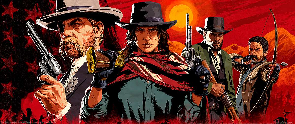 Red Dead Redemption 2 ultrawide fond d'cran 06