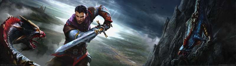 Risen 3: Titan Lords dual screen fond d'cran