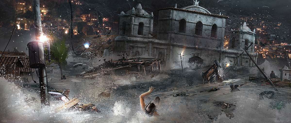 Shadow of the Tomb Raider ultrawide fond d'cran 03