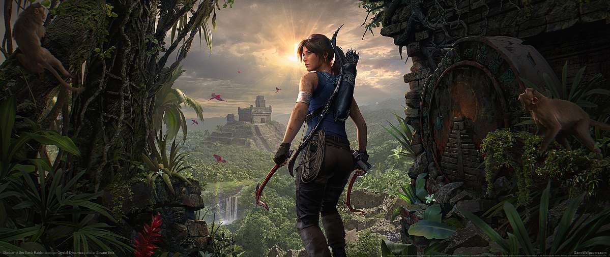 Shadow of the Tomb Raider ultrawide fond d'cran 07