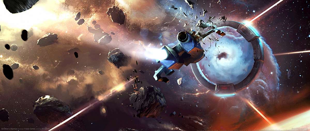 Sid Meier's Starships ultrawide fond d'cran 01