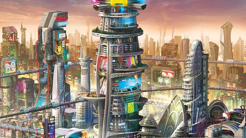 SimCity: Cities of Tomorrow fond d'cran
