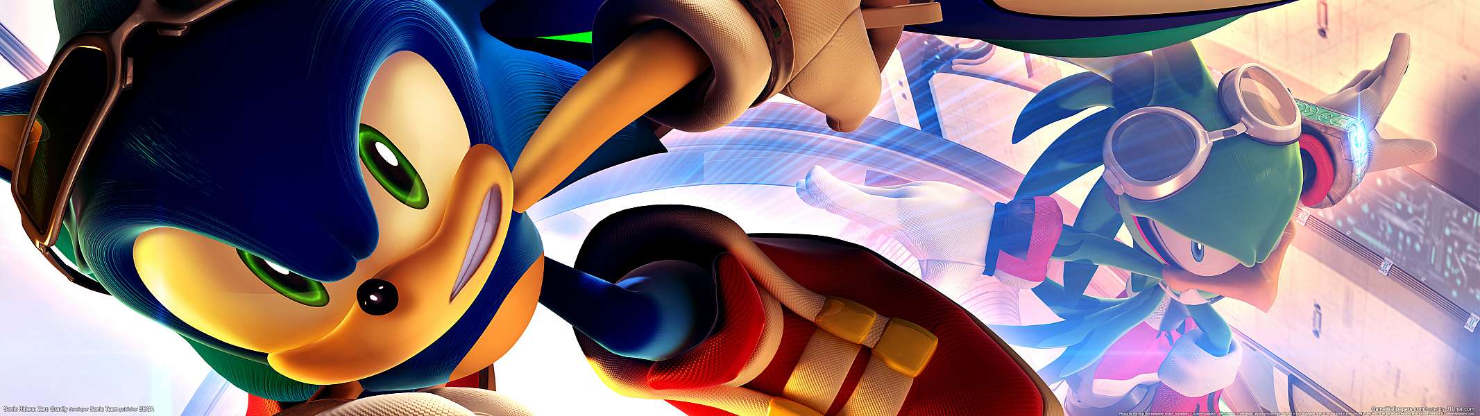 Sonic Riders: Zero Gravity dual screen fond d'écran